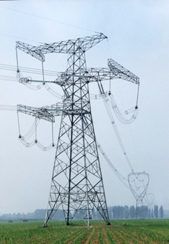 Power transmission towers