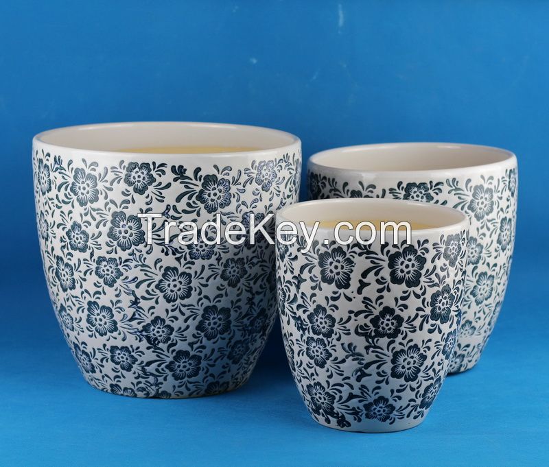 small ceramic flower pot 331 series