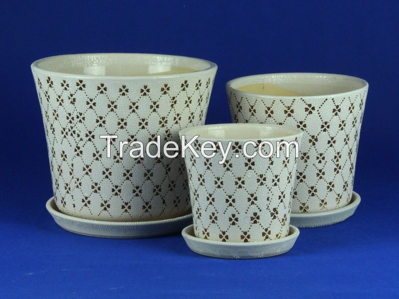 small ceramic flowerpot 211 series
