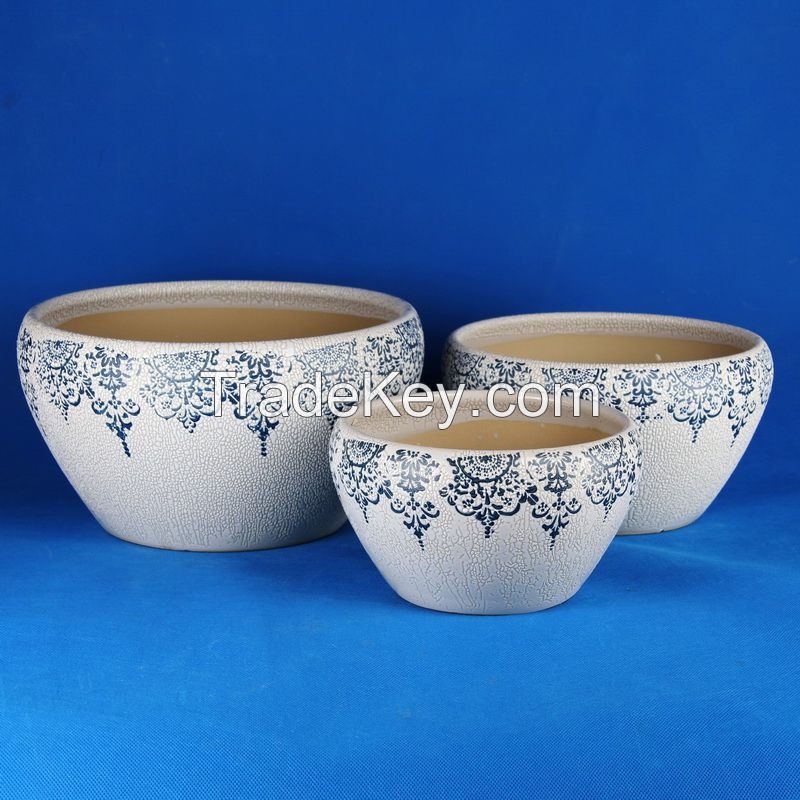 small ceramic flowerpot 361 series