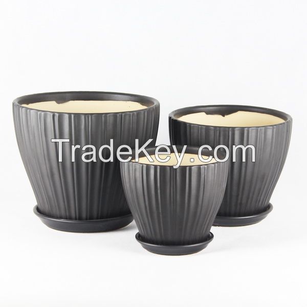 small ceramic flowerpot 241 series