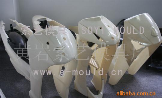 plastic motorcycle fairing fit mould