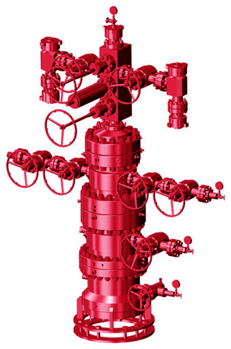 wellhead and x-mas