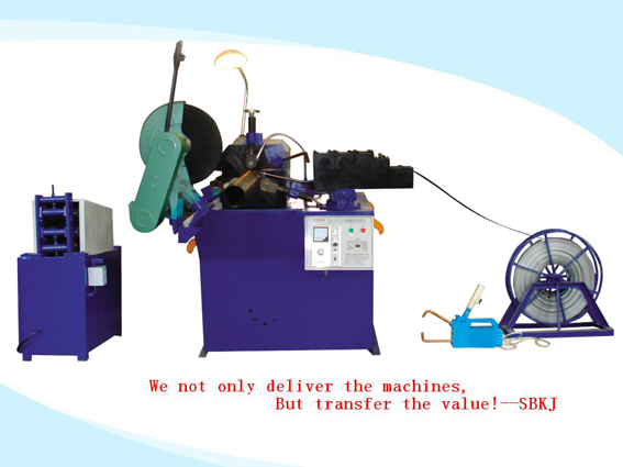 Flat-Oval Ducts Machine