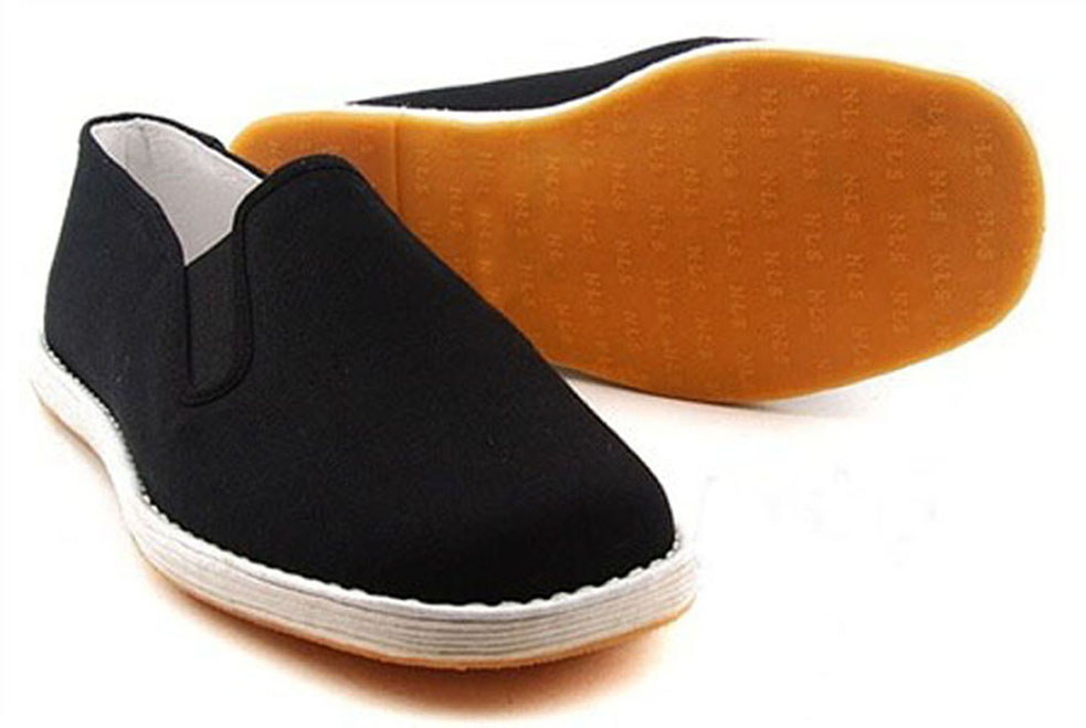 Men's Cloth Shoes With Rubber Bottom