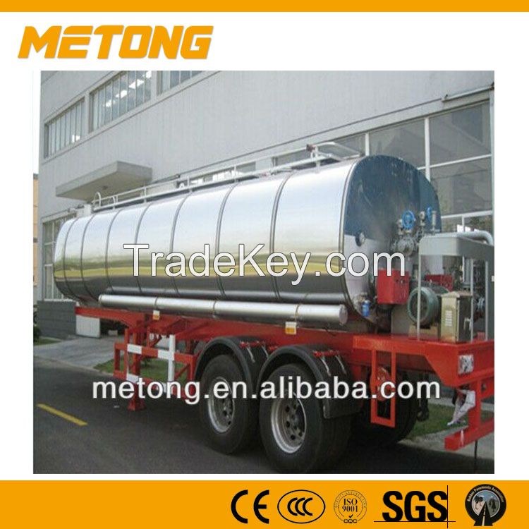 Bitumen transport tank