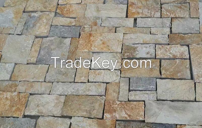 Tuscan Gold Thin Ledge Stone