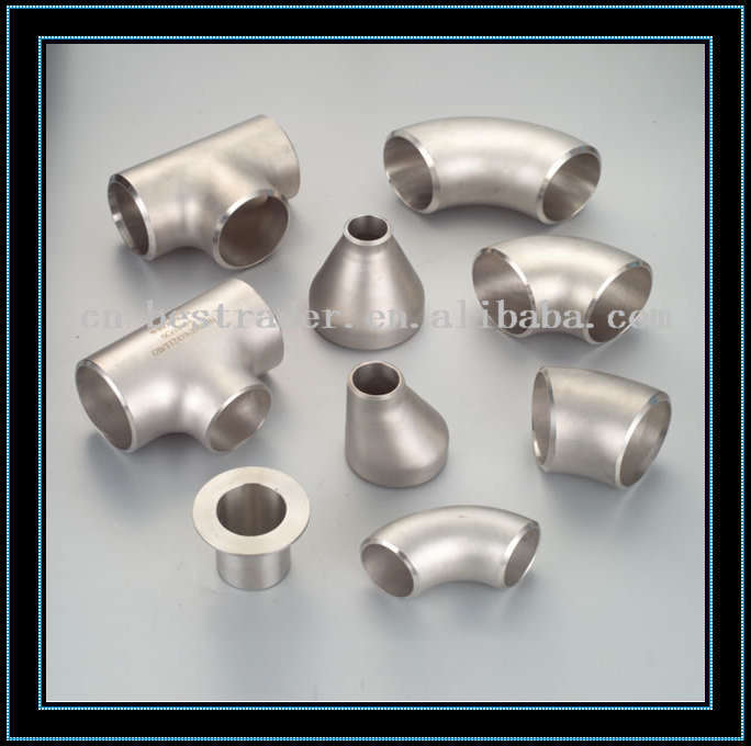 Stainless steel seamless pipe fitting elbow
