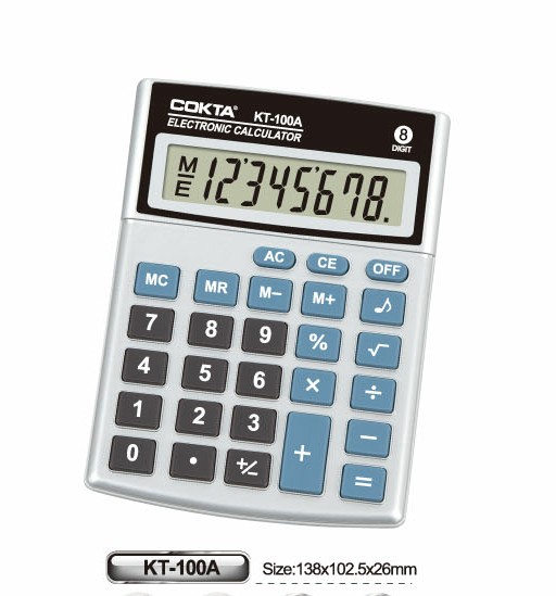 Desktop calculator  KT-100A, customeized logs are accepted