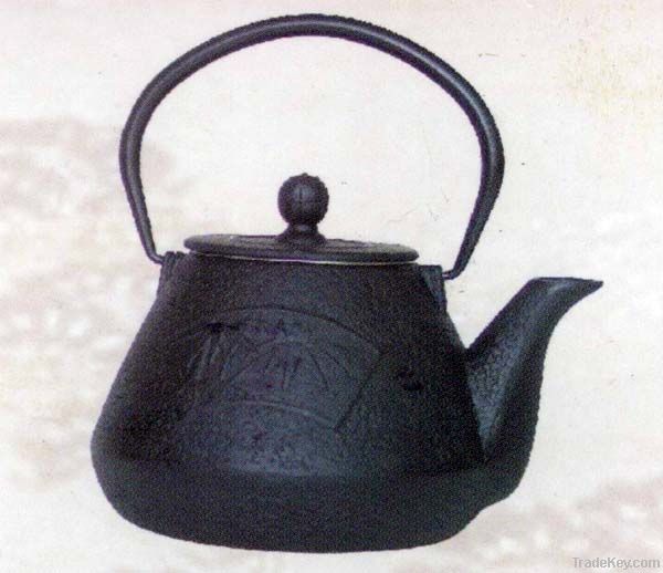 New style 1000ml cast iron teapot