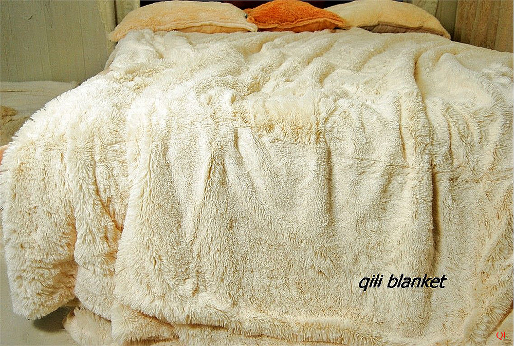 luxurious high-pile plush pv blanket