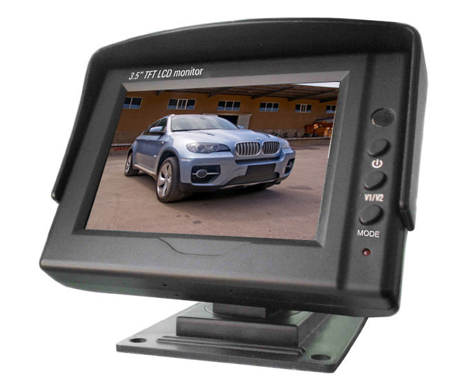3.5 inch car rear view monitor