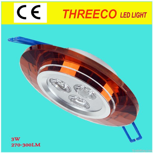 High Lumens 3w led ceiling light