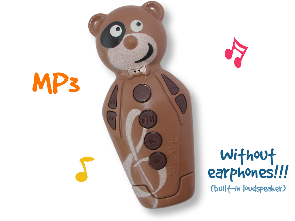 MP3 Teddy Bears for babies