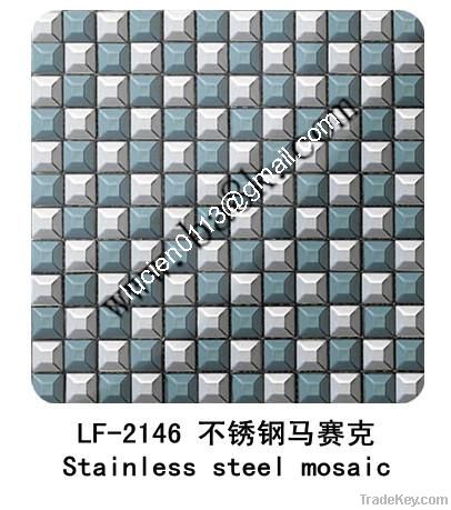 decorative stainless steel sheet(mosaic stainless steel sheet)