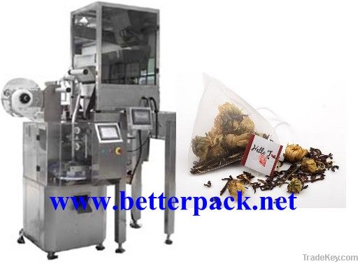automatic pyramid tea bagging machines