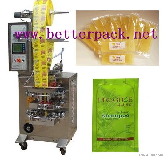 Automatic cosmetics honey liquid filling and packing machine