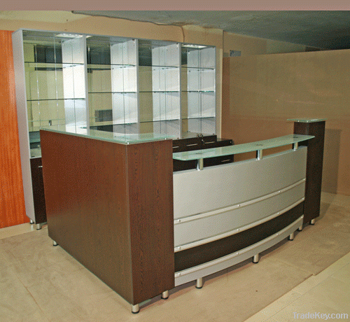 Reception Desk with side counter