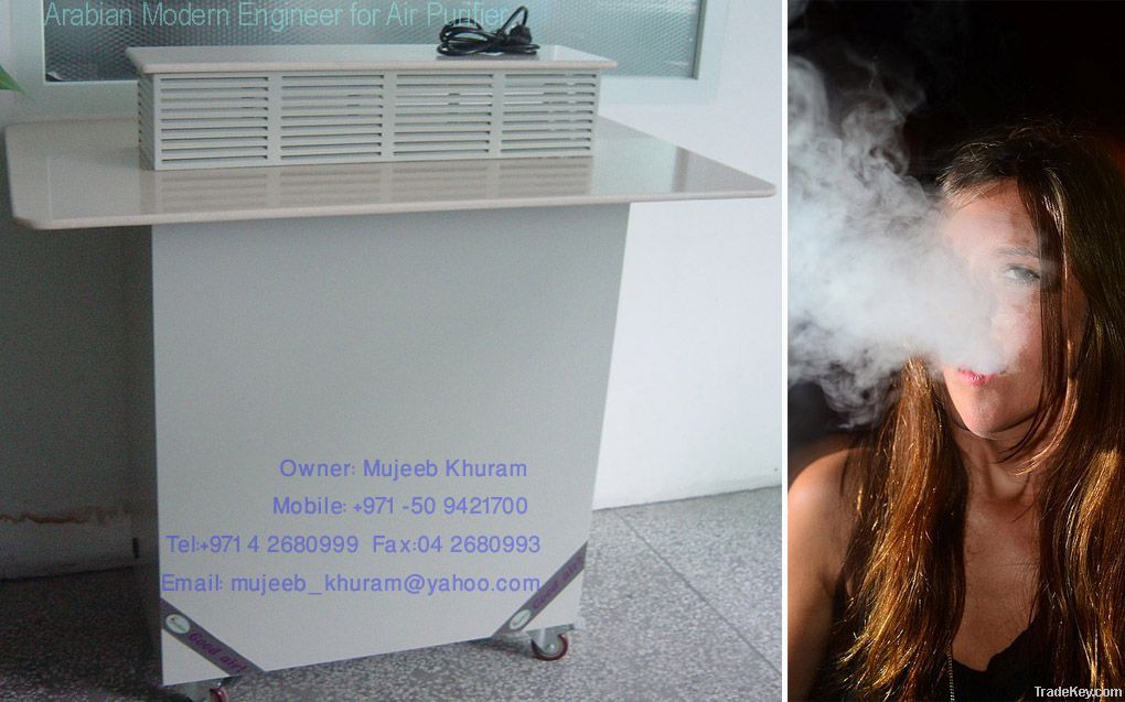 air cleaner for smokers