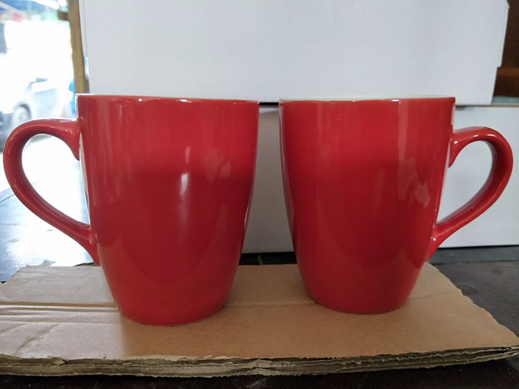  Wholesale 11oz ceramic yellow green color mug round shape