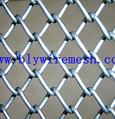 Galvanized and PVC Coated Chain Link Fence