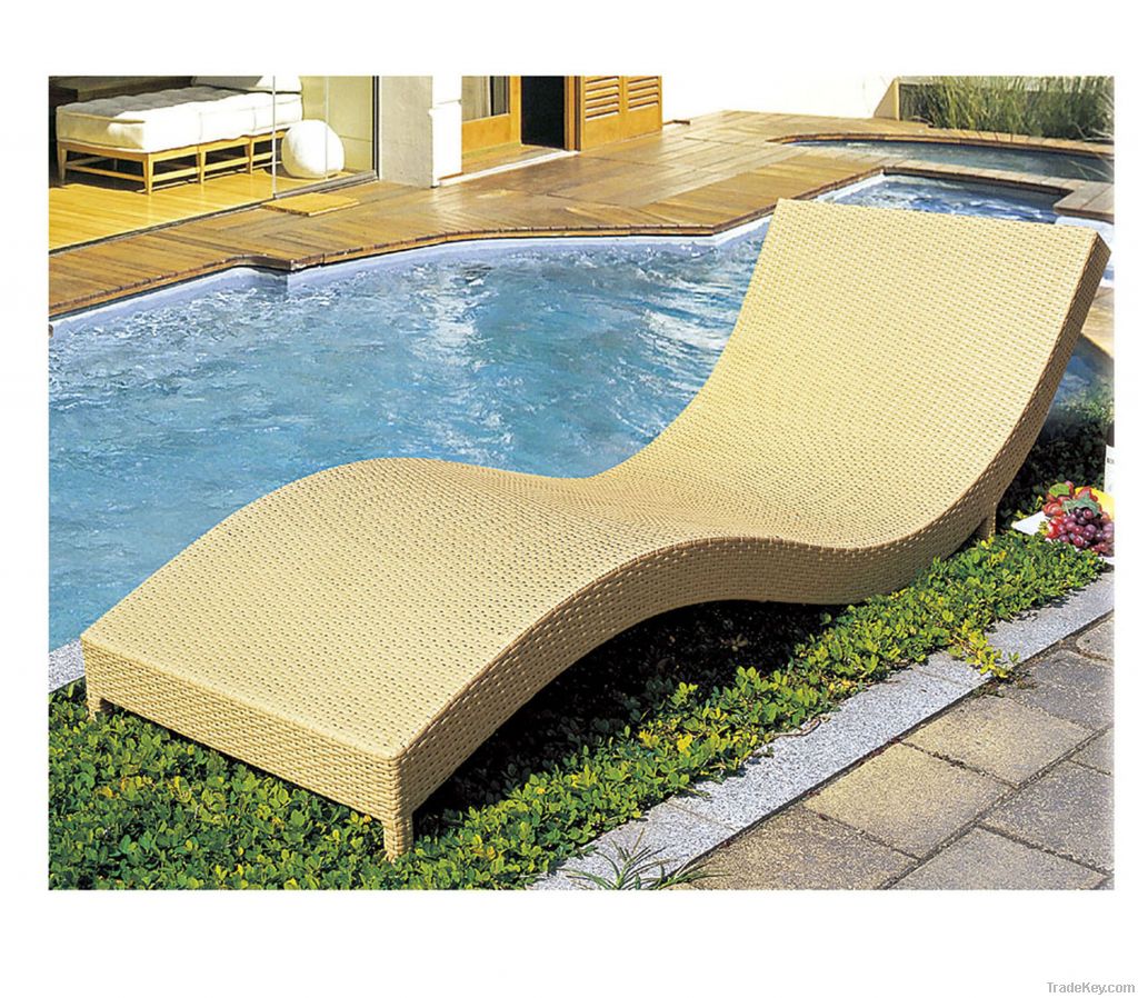 pool side beach chair , lounger