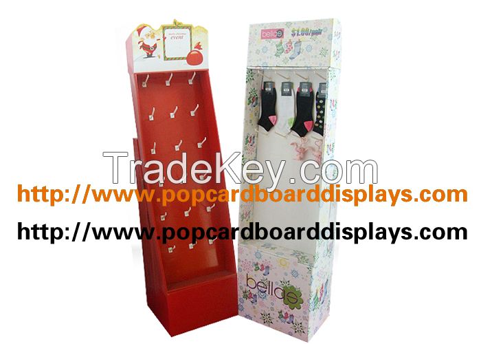 Attractive Recyable Cardboard Display Stand rack For Shampoo / Lipton Tea Bag