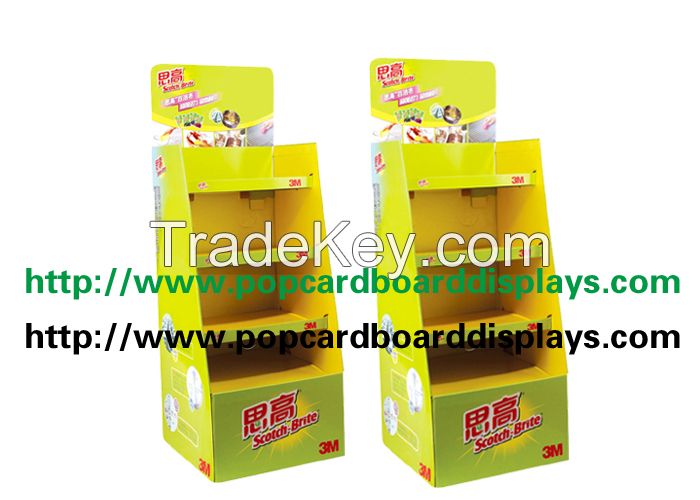 cardboard advertising display stands for baby products