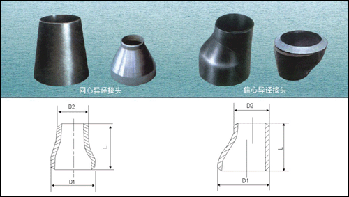 seamless butt welded reducer, pipe fitting