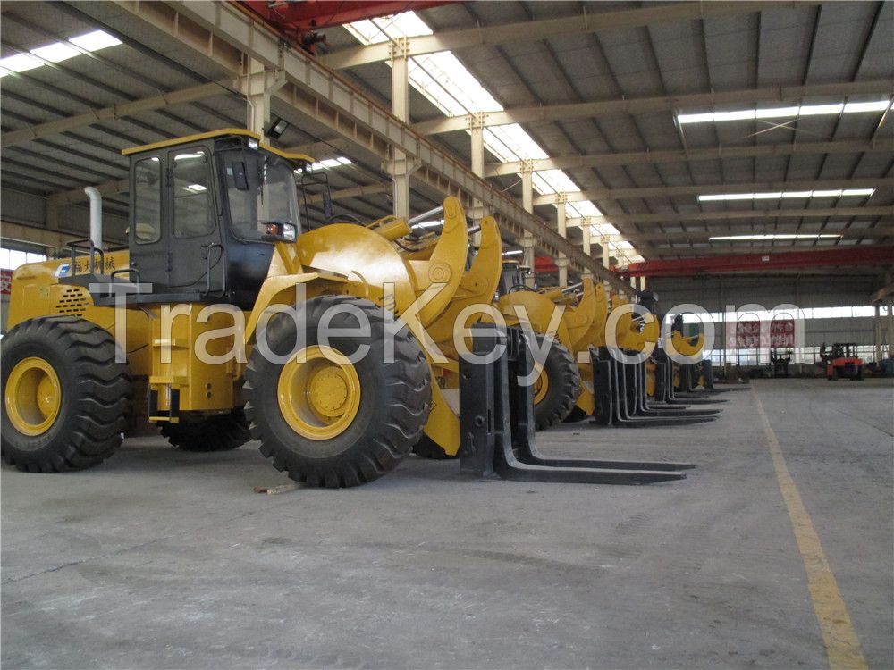 16ton 18 ton 28 ton forklift loader VS CAT 966 wheel loader