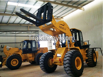 16ton 18 ton 28 ton forklift loader VS CAT 966 wheel loader