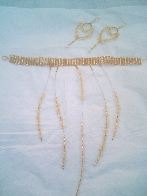Citrine Necklace and Bracelet