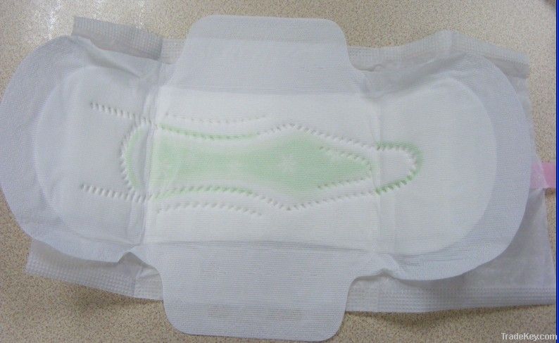 sanitary napkin with mint