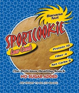 Banana Nut Sport Cookie
