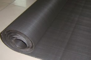 black iron wire mesh