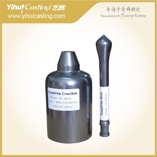 Jewelry Graphite Casting Crucible , Yasui K2 Induction casting crucible