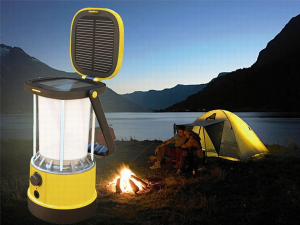 2.2W 8-led  solar camping light