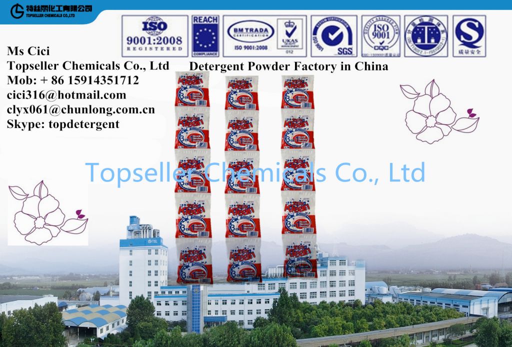 Yemen 110g 700g Detergent Powder Factory Washing Powder soap powder supplier