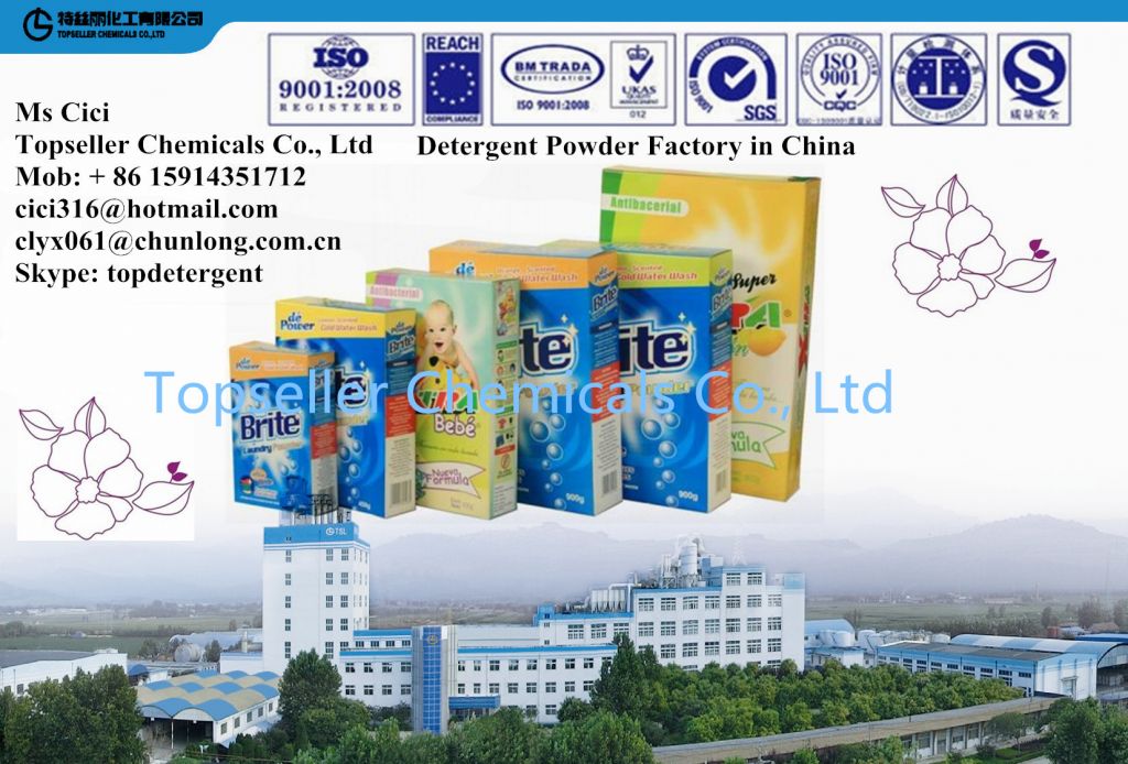 500g 1kg 3kg 5kg box Cartoon PAPER BOX  detergent powder soap powder washing powder factory Soap Powder