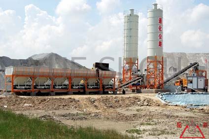 stabilized mixing plant