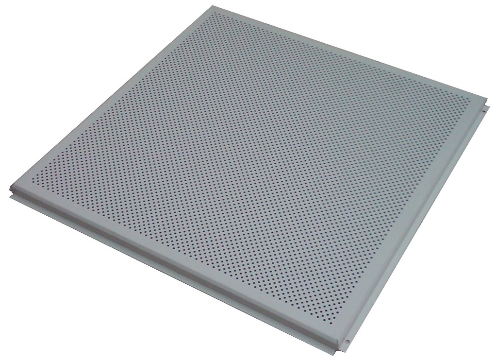 Acoustic Lay in shadowedge metal ceiling tile