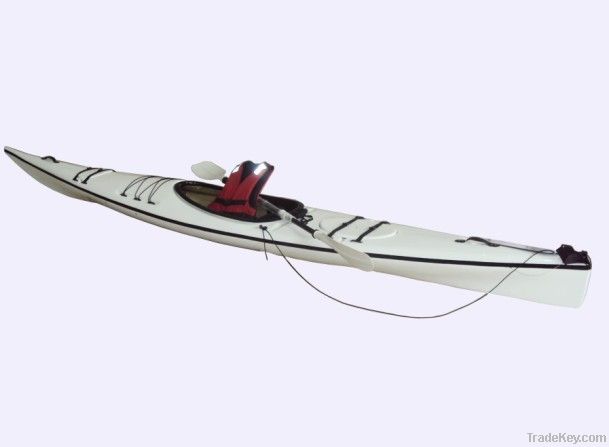 Fibreglass sea kayak