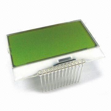 16*3 LCD Module with Positive, Transflective, STN-YG and COG Structure