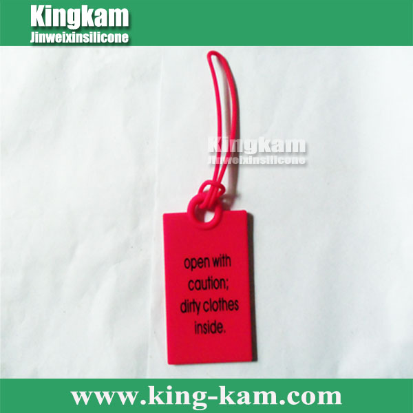 silicone luggage tag