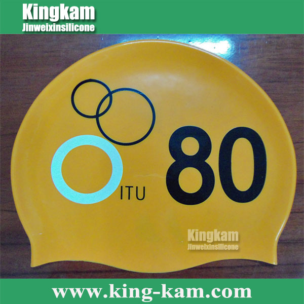 silicone swimming cap