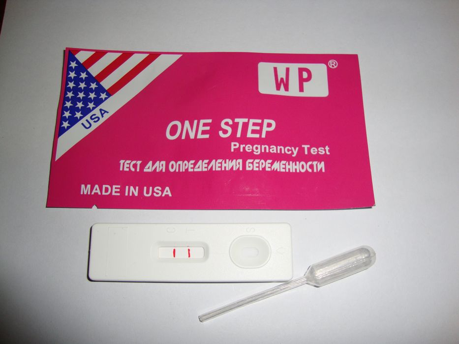 HCG pregnancy test cassette