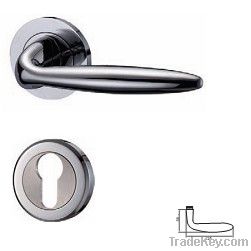 Sell stailess steel 304 rose lever handle mortise lock 4119