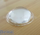 plano-convex glass lens