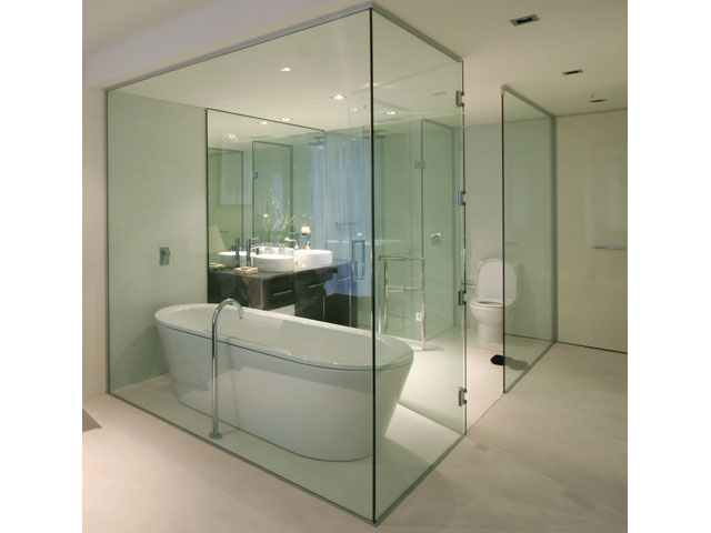 Toughened glass with stock