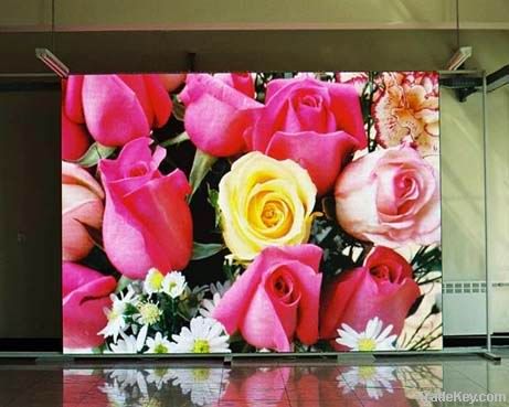 power saving indoor P8 full color  led electronic screen